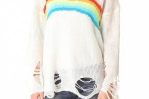 Wildfox Rainbow Dreamer Lennon Sweater