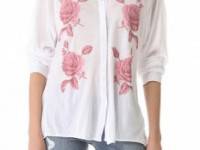 Wildfox Sunday Button Down Shirt