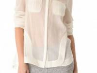 Willow Cotton Muslin Pocket Shirt