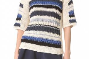 Yigal Azrouel Chunky Knit Top