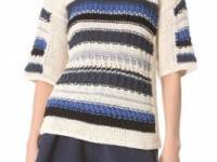 Yigal Azrouel Chunky Knit Top