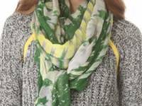 Yigal Azrouel Diamond Print Scarf