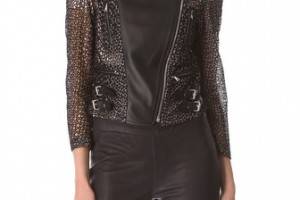 Yigal Azrouel Embroidered Organza Jacket