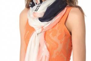 Yigal Azrouel Eye Print Scarf