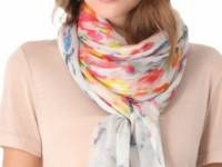 Yigal Azrouel Flourist Print Scarf