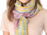 Yigal Azrouel Ikat Print Scarf