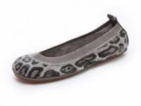 Yosi Samra Snow Leopard Ballet Flats