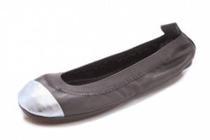 Yosi Samra Two Tone Cap Toe Flats