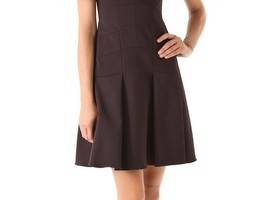 Zac Posen Stretch Suiting Dress