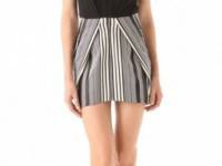 Zero + Maria Cornejo Tate Stripe Mini Dress