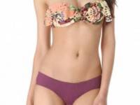 Zimmermann Elixir Lace Frill Bandeau Bikini