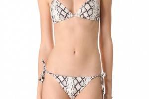 Zimmermann Flourishing Snake Bikini