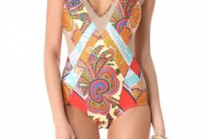 Zimmermann Zoe Mesh Panel One Piece