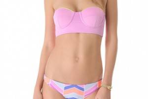 Zinke Katie Bustier Bandeau Bikini Top