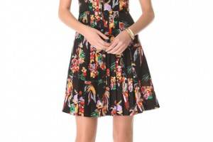 10 Crosby Derek Lam Floral Short Sleeve Dress