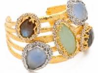 Alexis Bittar Multi Stone Cerulean Cuff