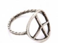 Bing Bang Peace Sign Ring