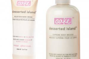 Desserted Island Set - Supreme Mousse and Velveteen Hand Creme