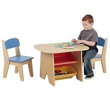 Imaginarium Table and 2 Chair Set Natural