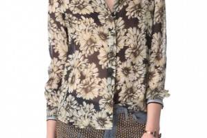 L'AGENCE Long Sleeve Blouse