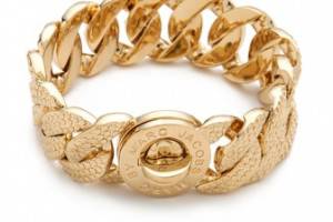 Marc by Marc Jacobs Lizard Texture Katie Bracelet