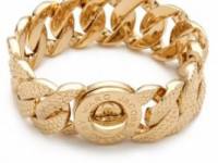 Marc by Marc Jacobs Lizard Texture Katie Bracelet