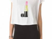 Sauce Lipstick Asymmetrical Tee