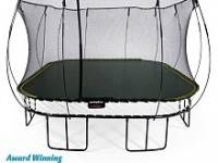 Springfree 13ft Square Trampoline with Safety Enclosure