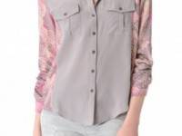 Twelfth St. by Cynthia Vincent Colorblock Blouse