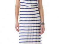 Velvet Bria Striped Maxi Dress