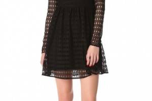 Viva Vena! by Vena Cava Geometric Lace Dress