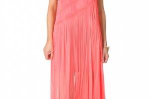 Willow Asymmetrical Ruched Gown