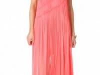 Willow Asymmetrical Ruched Gown