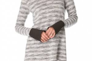 Wilt Leather Cuff Sweatshirt