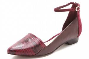 10 Crosby Derek Lam Avery Ankle Strap Flats