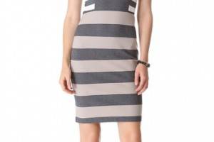 10 Crosby Derek Lam Short Sleeve Striped Dress