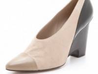 10 Crosby Derek Lam Ynez Choked Wedge Pumps