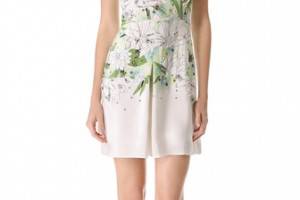 3.1 Phillip Lim Distorted Chrysanthemum Dress