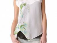 3.1 Phillip Lim Distorted Chrysanthemum Layered Top