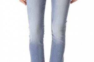 7 For All Mankind Crop & Roll Skinny Jeans