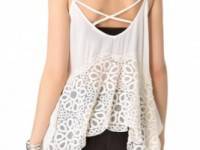 ADDISON Border Swing Tank Top