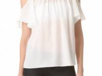 ADDISON Cage Cold Shoulder Top