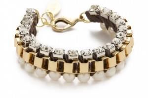 Adia Kibur Chiffon Chain Bracelet