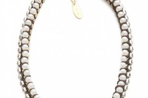 Adia Kibur Chiffon Chain Necklace