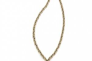 Adia Kibur Hammered Link Necklace