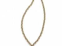 Adia Kibur Hammered Link Necklace