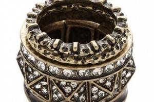 Adia Kibur Pyramid Ring Set