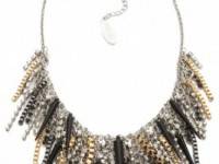 Adia Kibur Spike Crystal Necklace