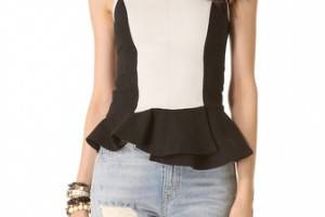 AIKO McMenamy Peplum Top