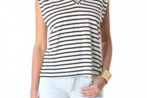 AIR by alice + olivia Sleeveless Boxy Tee